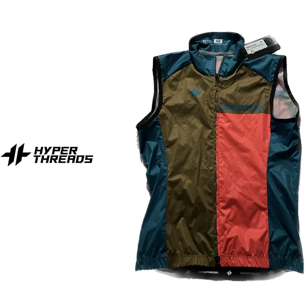 New w tags Hyper Threads Windout vest